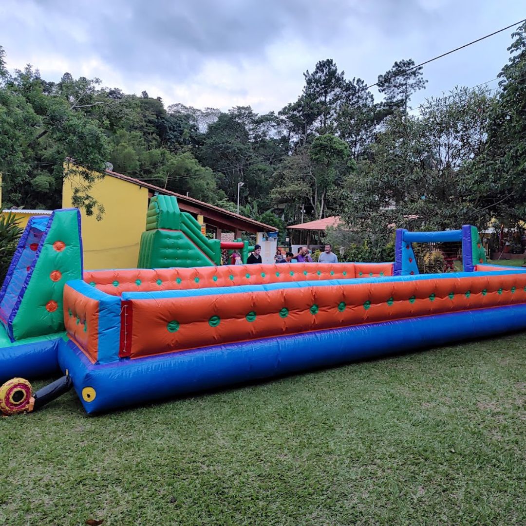 Aluguel de Futebol de Sabão 6 x 12