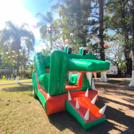 Aluguel de Tobogã Jacaré Júnior