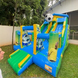 Aluguel do Tobogã Duplo Arrepius Brasil