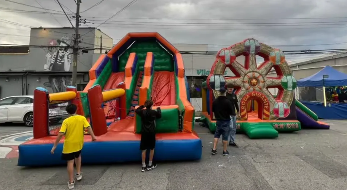Aluguel de brinquedos para festa infantil em São Paulo
